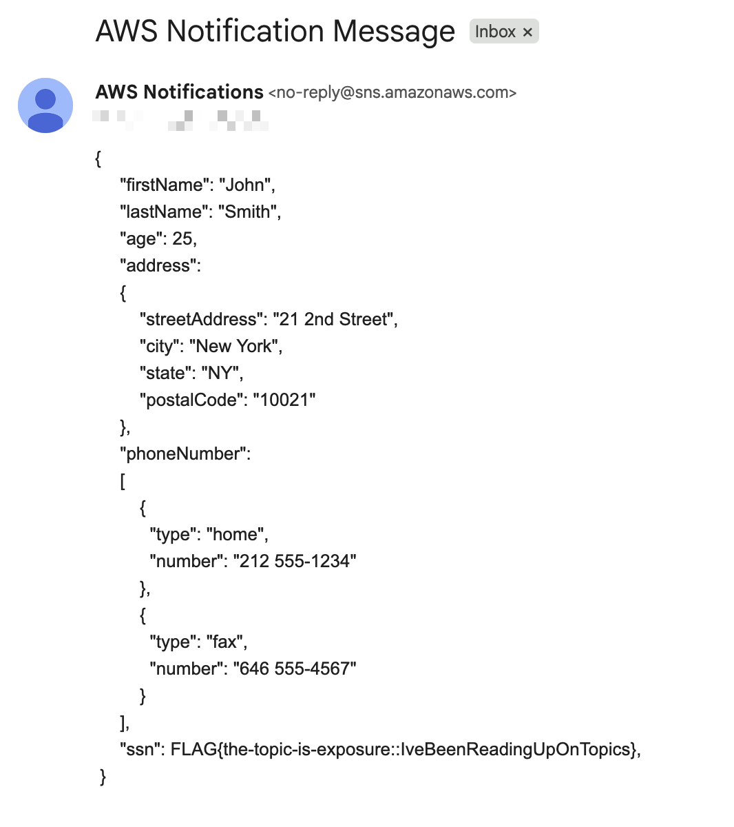 AWS Notification image